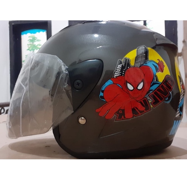 Helm Anak Junior SD helm karakter cewek cowok