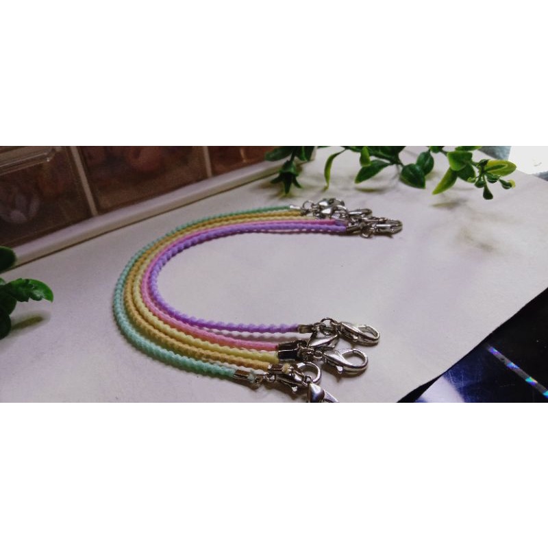 KONEKTOR MASKER TALI ELASTIS ZIPPER IMPORT / CONNECTOR MASK HIJAB ELASTIS MELAR/CONNECTOR MURAH