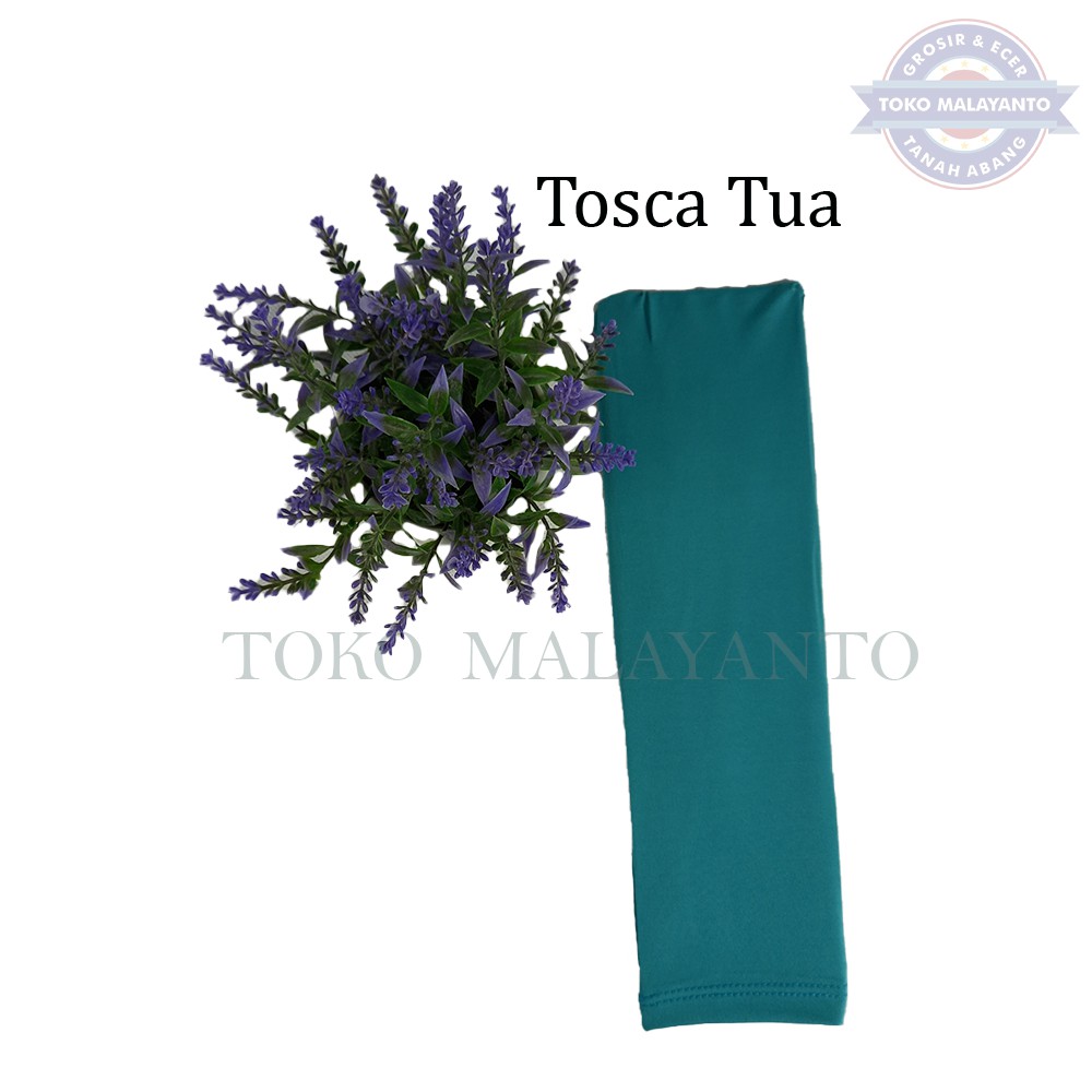 MANSET TANGAN DAN MANSET TANGAN JEMPOL  Pria dan Wanita/Fingerless/Handshock Jempol Polos Bahan KAOS-Tosca