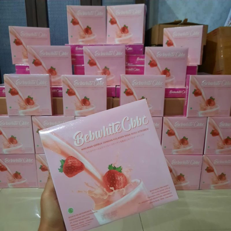 READY STOKCOLAGEN PEMUTIH BADAN BY BEBWHITE C/COLLAGEN PEMUTIH BADAN BBC BPOM HALAL MUI