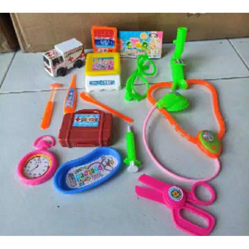 GA 11001 - Mainan alat Dokter Komplit Medical toys GA 11001