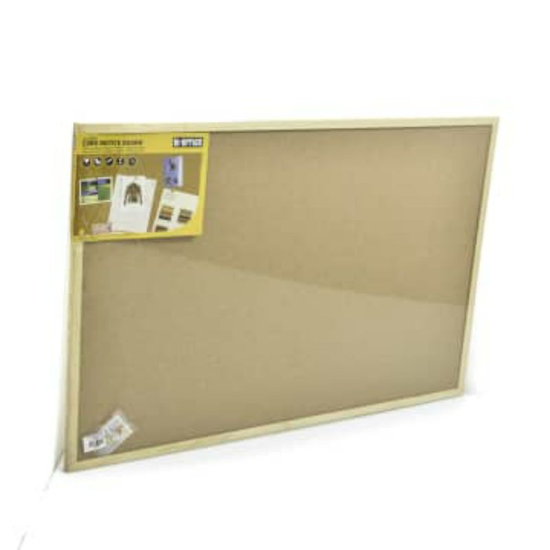 

Bi-Silque Cork Board Papan Buletin 90x60 Cm