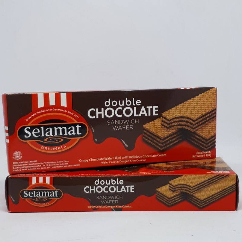 

Selamat Wafer Double Chocolate 198Gram