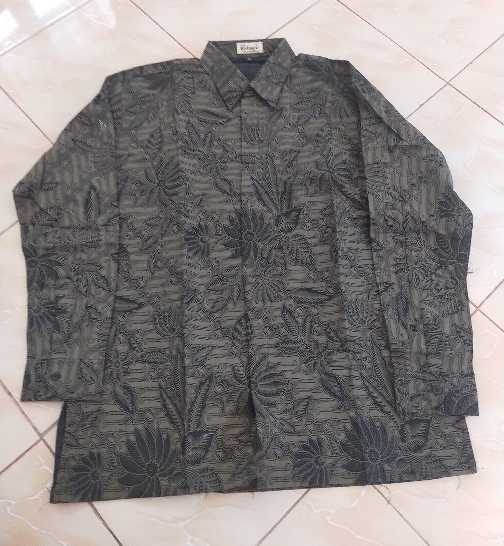 Argolawu Kemeja Batik Pria Eksklusif Kemeja Batik Lengan Panjang Modern Seragam Batik Ori By Gba