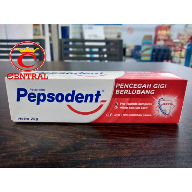 PEPSODENT PASTA GIGI 25g/centraltrenggalek