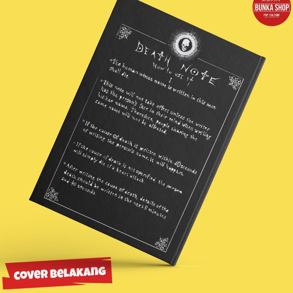 

Gabung reseller Note Book Anime Death Note Hardcover Buku Tulis Catatan Note Agenda Planner ..,,.,,