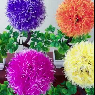 Tanaman Pohon Bunga Bonsai Buatan Bentuk Bola Untuk Tanaman Pohon Bunga Bonsai Buatan Bentuk Bola Untuk