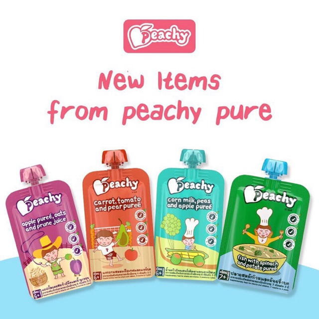 peachy baby food