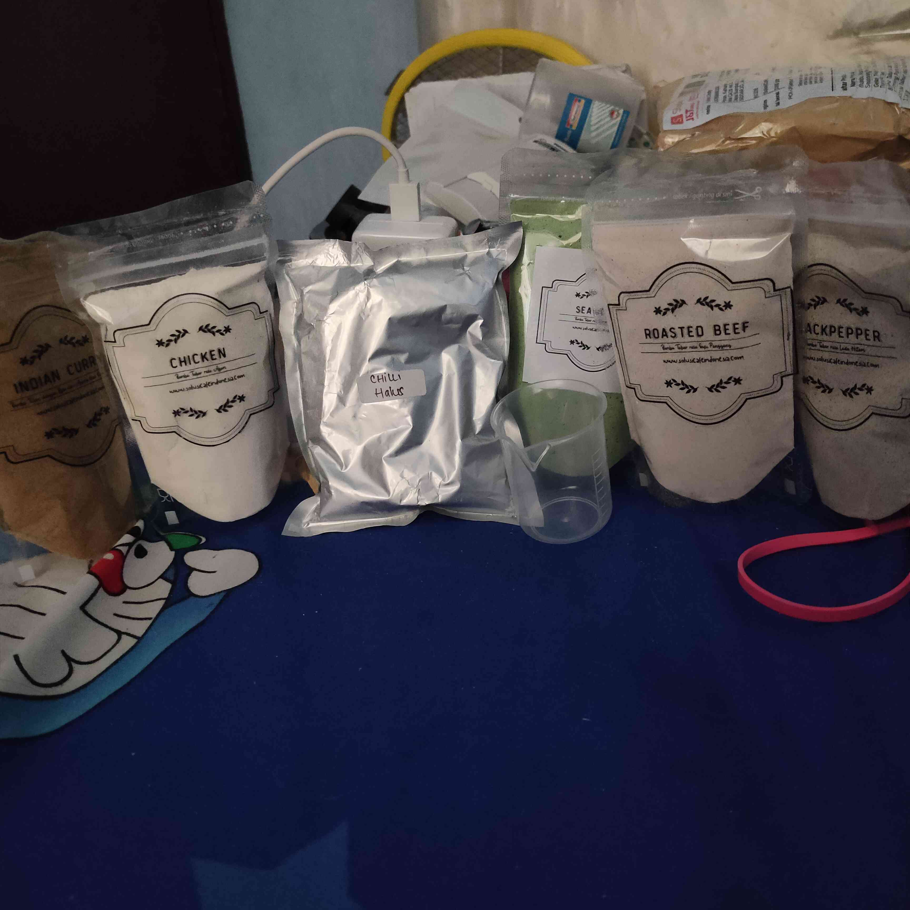 Gelas Takar 50ml Gelas Ukur Plastik Mini Transparan