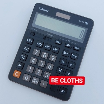 

Casio GX-16B Calculator - Desktop Kalkulator Meja GX 16B Office 16 Digits GX 16 B