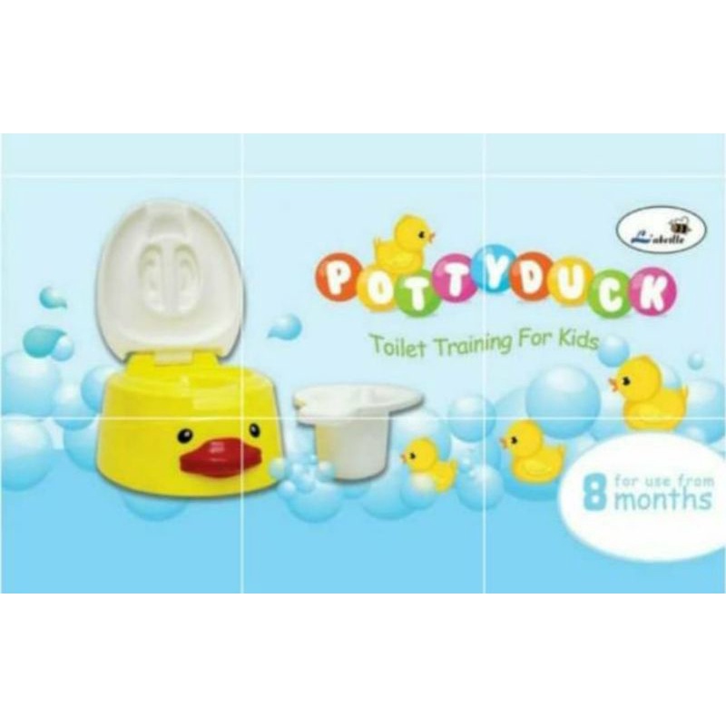 Labeille potty duck pispot toilet  training