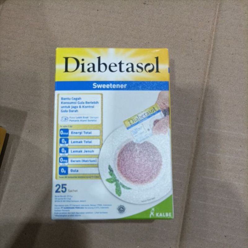 DIABETASOL SWEETNER/GULA 100sc,50sc,25sc