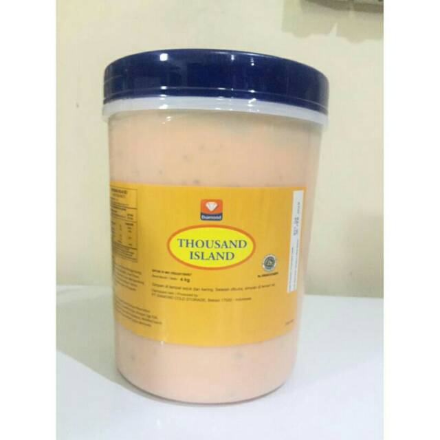 

diamond thousand island 4 kg 2 pcs