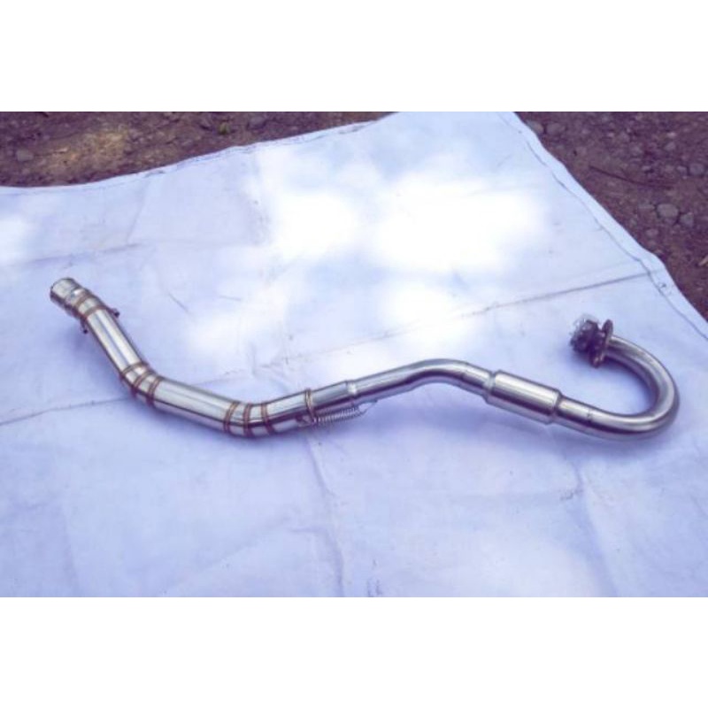 leher knalpot racing klx dtraker klx BF CRF