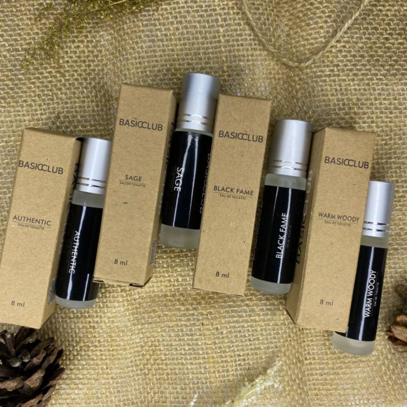 GEAMOORE PARFUM BASIC CLUB ROLL ON 8 ML ✓BPOM