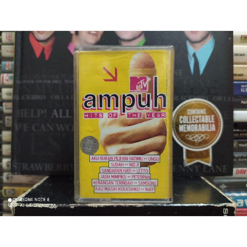 Kaset Pita : V/A MTV ampuh - HITE OF THE YEAR