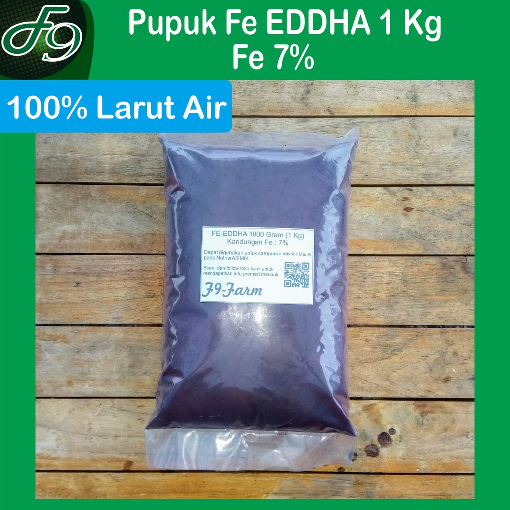 Pupuk Mikro Fe 7% - Pupuk Fe EDDHA 1 Kg