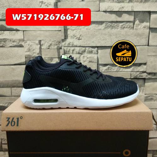SEPATU CASUAL PRIA AIRWALK JAYSON HITAM BLACK MURAH ORIGINAL 100%