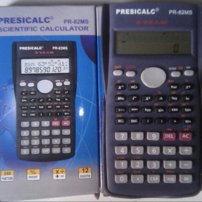 

Kalkulator Ilmiah Presicalc Scientific