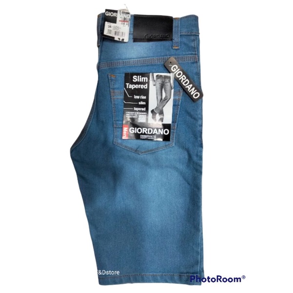 celana pendek jeans pria street/mellar