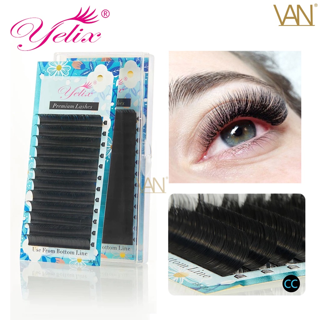 YELIX BLACK PREMIUM EYELASH SUPER LEMBUT