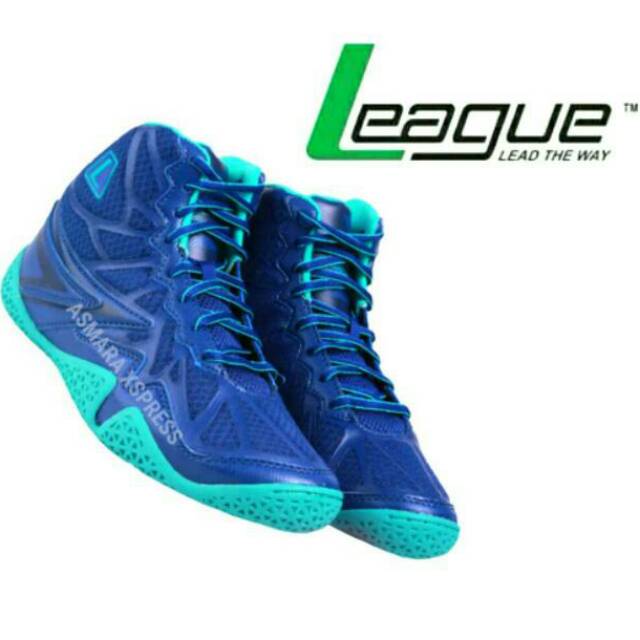 League Original Typhoon LA Sepatu Basket - Mazzarine Blue Ceramic Blue