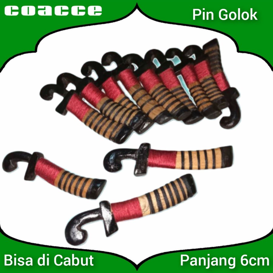 PIN PECI GOLOK SONGKOK BETAWI