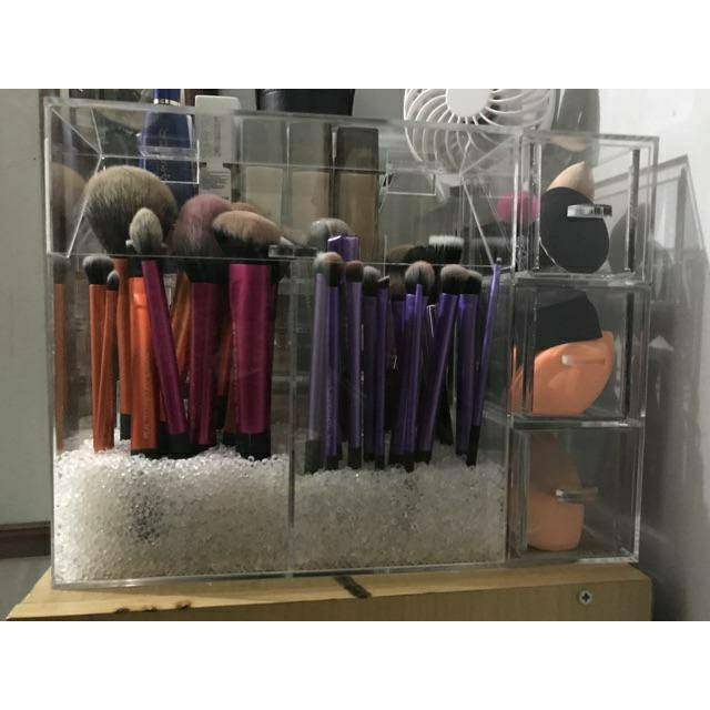 

Akrilik brush organizer , acrylic tempat brush x3