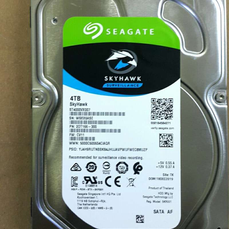 HARD DISK 4TB SEAGATE SKYHAWK UNTUK CCTV DAN PC