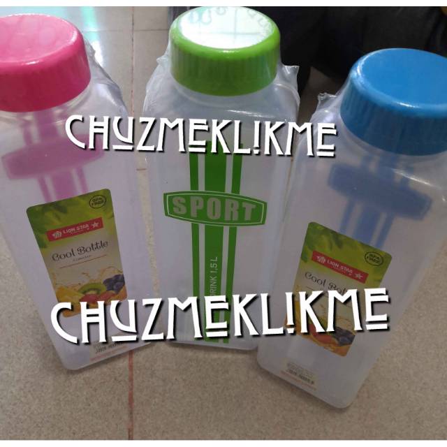 Botol air minum Lion star Sport drink bottle L-4 (1,5 liter)/Sport drink bottle lion star 1,5 liter