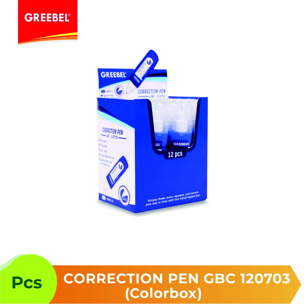 

GREEBEL Tip-Ex/ Correction Pen GBC 120703 (PCS)