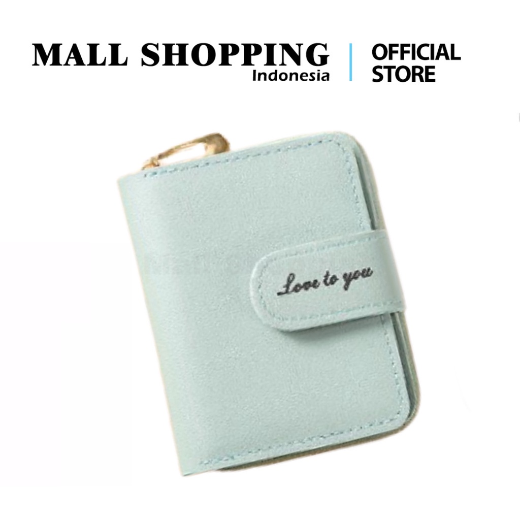 (COD) Dompet Lipat Wanita Resleting Fashion Tas Wanita MALLSHOPPING