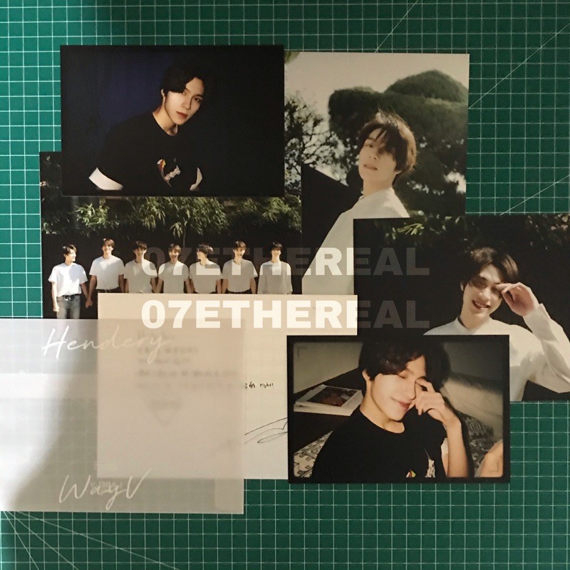 POSTCARD HENDERY WAYV HOLIDAY PHOTOBOOK