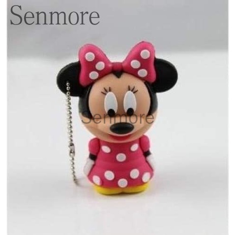 Pendrive 128GB Minnie Mouse 1GB 8GB 16GB 32GB 64GB 1TB 2TB Warna Pink