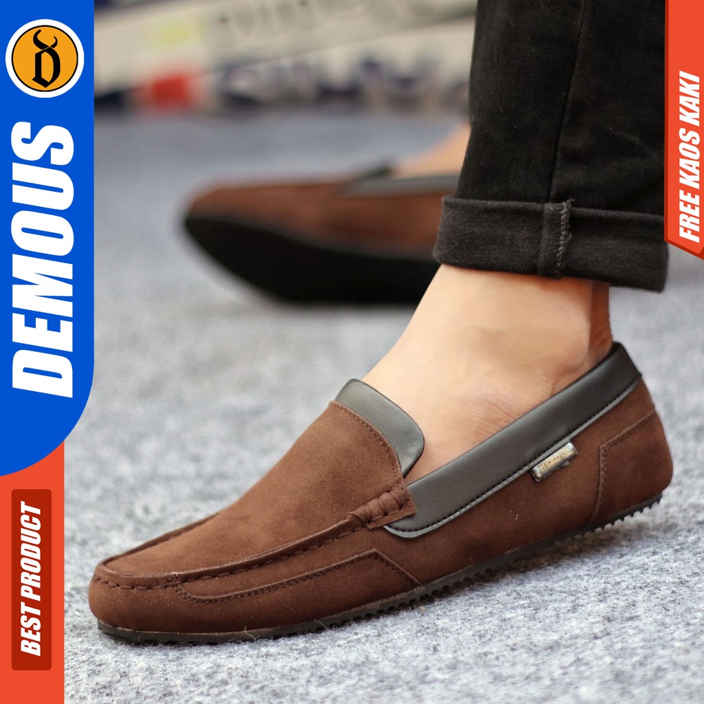 DEMOUS KILLIAN Sepatu Kasual Slip On Casual Santai