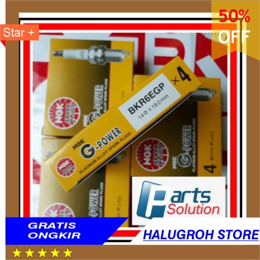BEST SELLER  Busi Platinum Honda Brio - Brio Satya Jazz Mobilio BRV NGK BKR6EGP