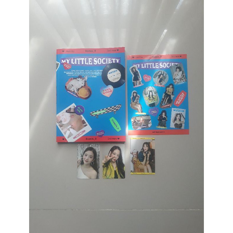READY STOCK [Unsealed] - FROMIS_9 (My Little Society) // 3rd Mini Album + POSTER