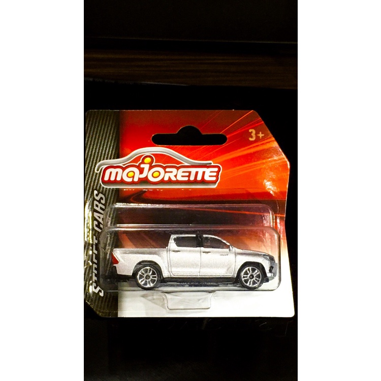 Majorette Toyota HILUX Street Cars Silver 1/64 bisa COD