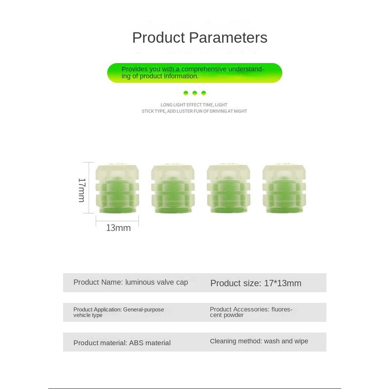 Cover Penutup Katup Pentil Ban Motor Mobil Elektrik Menyala