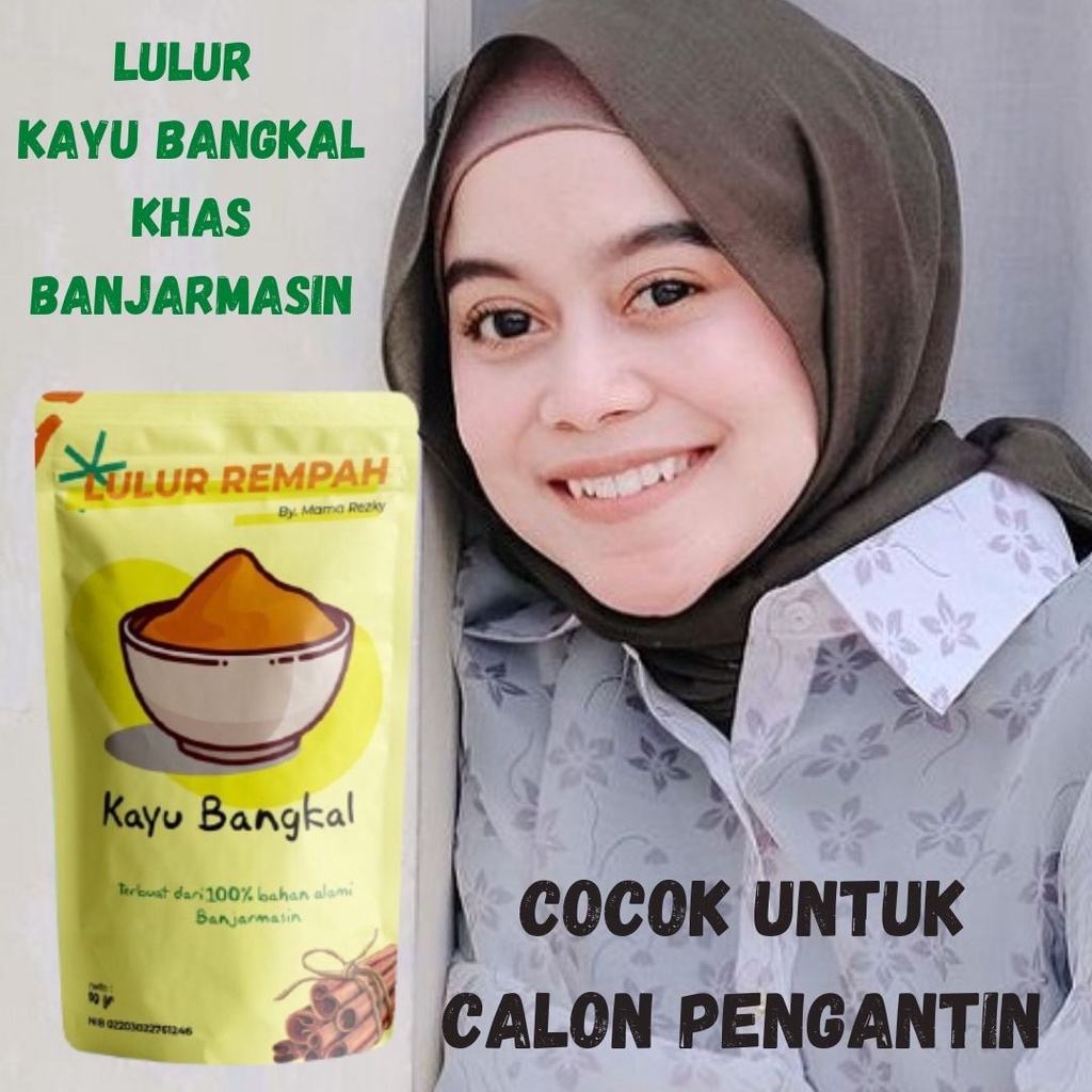 Lulur kayu bangkal / lulur rempah kayu bangkal 10gr_Cerianti