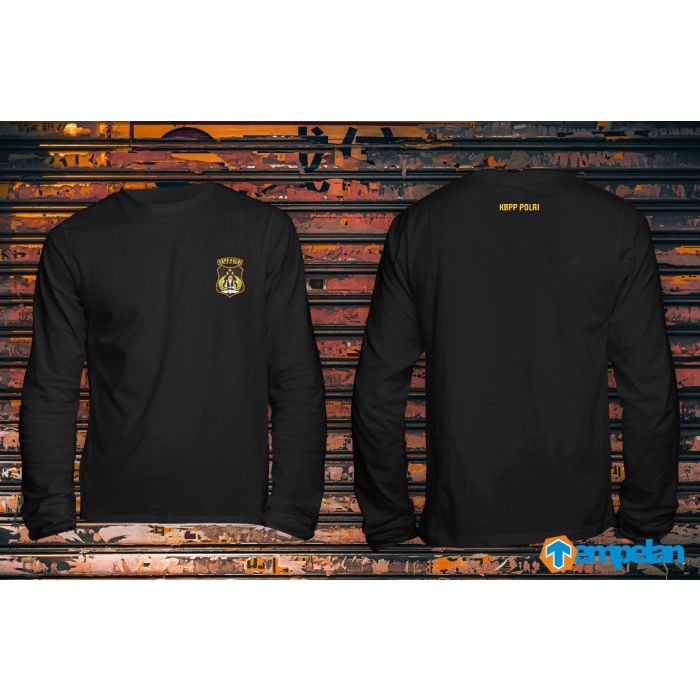 TSHIRT KAOS LENGAN PANJANG KBPPP POLRI