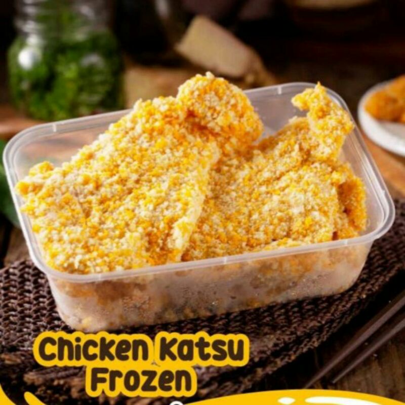 

ChickenKatsu Frozen HomeMade - Ukuran LARGE. Tanpa Pengawet & 100% halal. Isi 3 Pcs