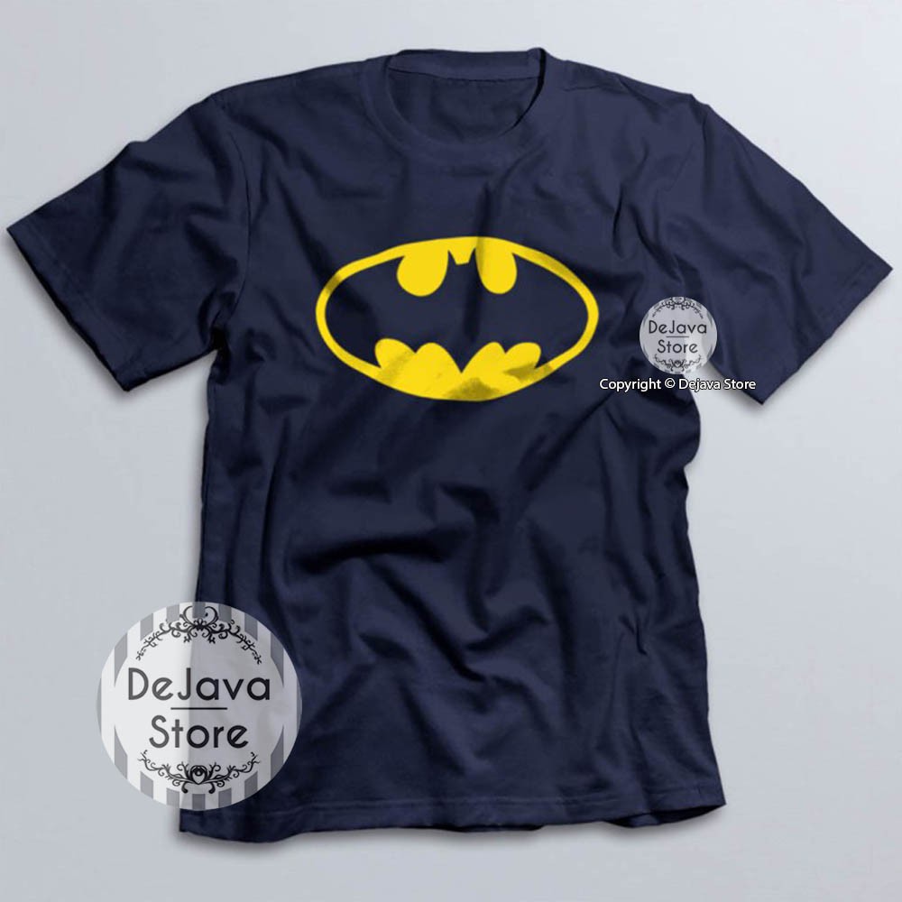 Kaos SUPERHERO BATMAN Baju Tshirt Distro Pria Wanita Unisex Original Cotton Combed 30s Populer | 034-2