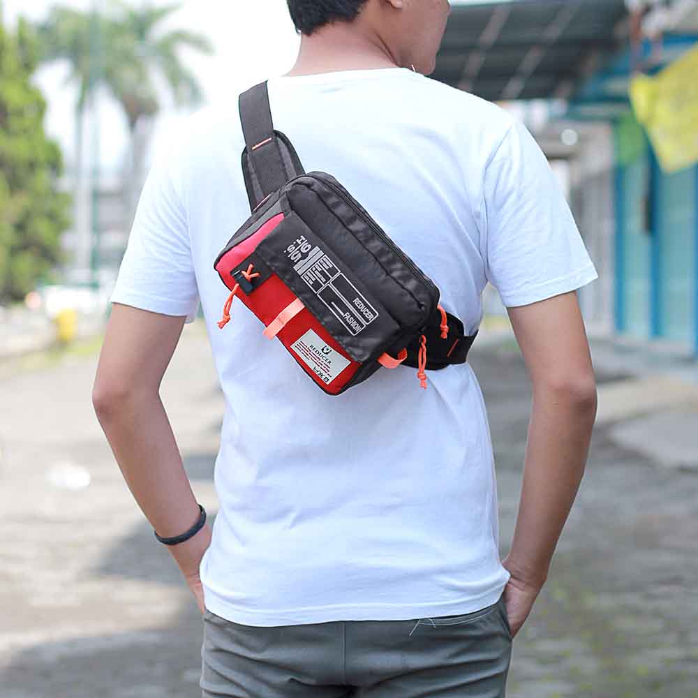 Waist bag Pria Tas Pinggang Terbaru 611