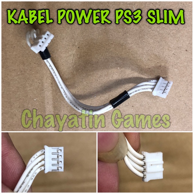 KABEL POWER PS3 SLIM / KABEL DALAM POWER PS3 SLIM