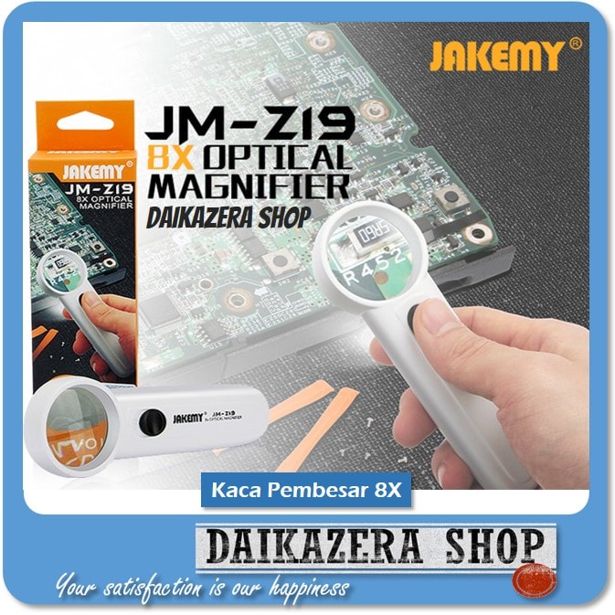 Lup / Kaca Pembesar 8X - JM-Z19 Jakemy