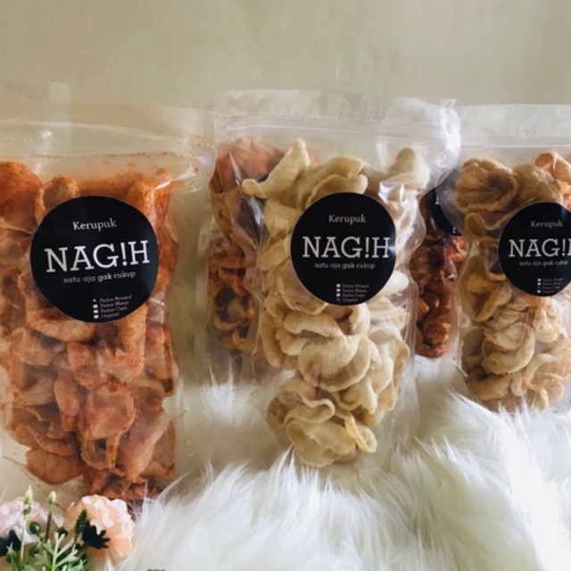 

Kerupuk Nagih (Kerupuk Bawang)