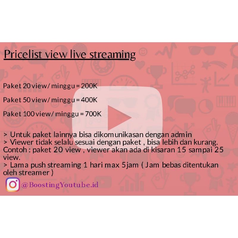 view live youtube