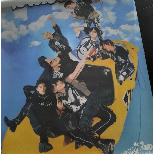 Rolled poster nct dream beatbox glitch mode hello future universe hot sauce hs jaemren lee chenji di