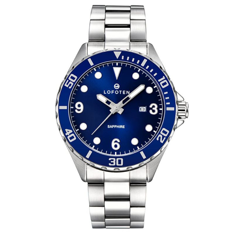 LOFOTEN LF-6513 Original Jam Tangan Pria Stainless Garansi Resmi 1 Tahun